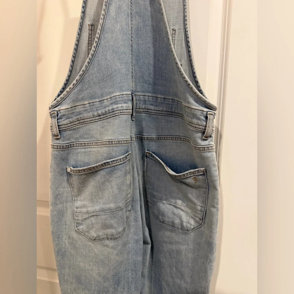 Anthropologie Pilcro Light Blue Denim Overalls - Picture 9 of 14